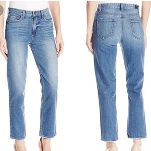 Paige high rise Sarah Straight jeans